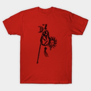 Bagpipes with Sun and Moon T-Shirt